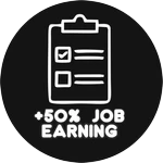 +50% Job Earn